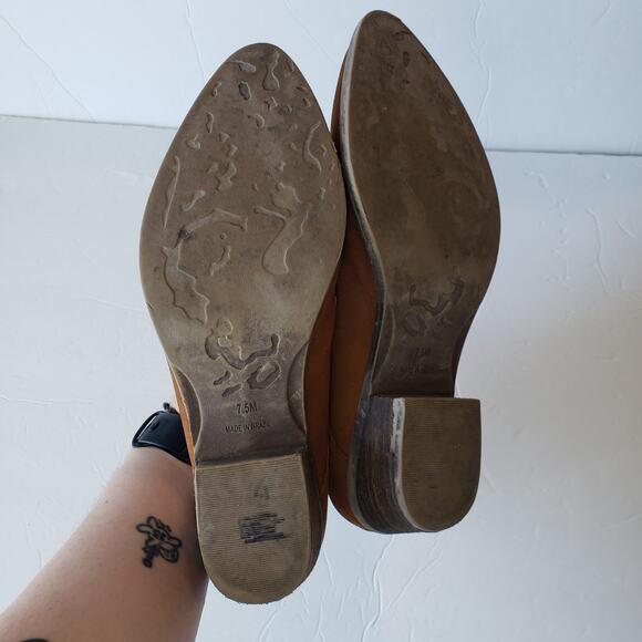 Steve Madden Auckland Western Style Leather Ankle Boots Size 7.5 - Picture 8 of 10